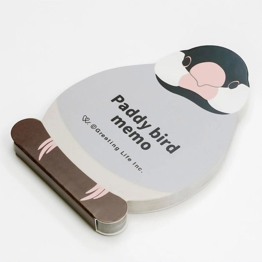 Animal Memo Pad - Java Sparrow - Greeting Life