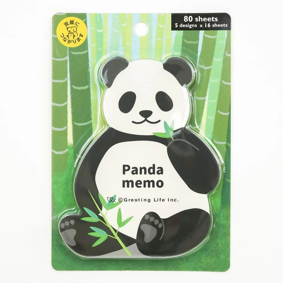 Animal Memo Pad - Panda - Greeting Life