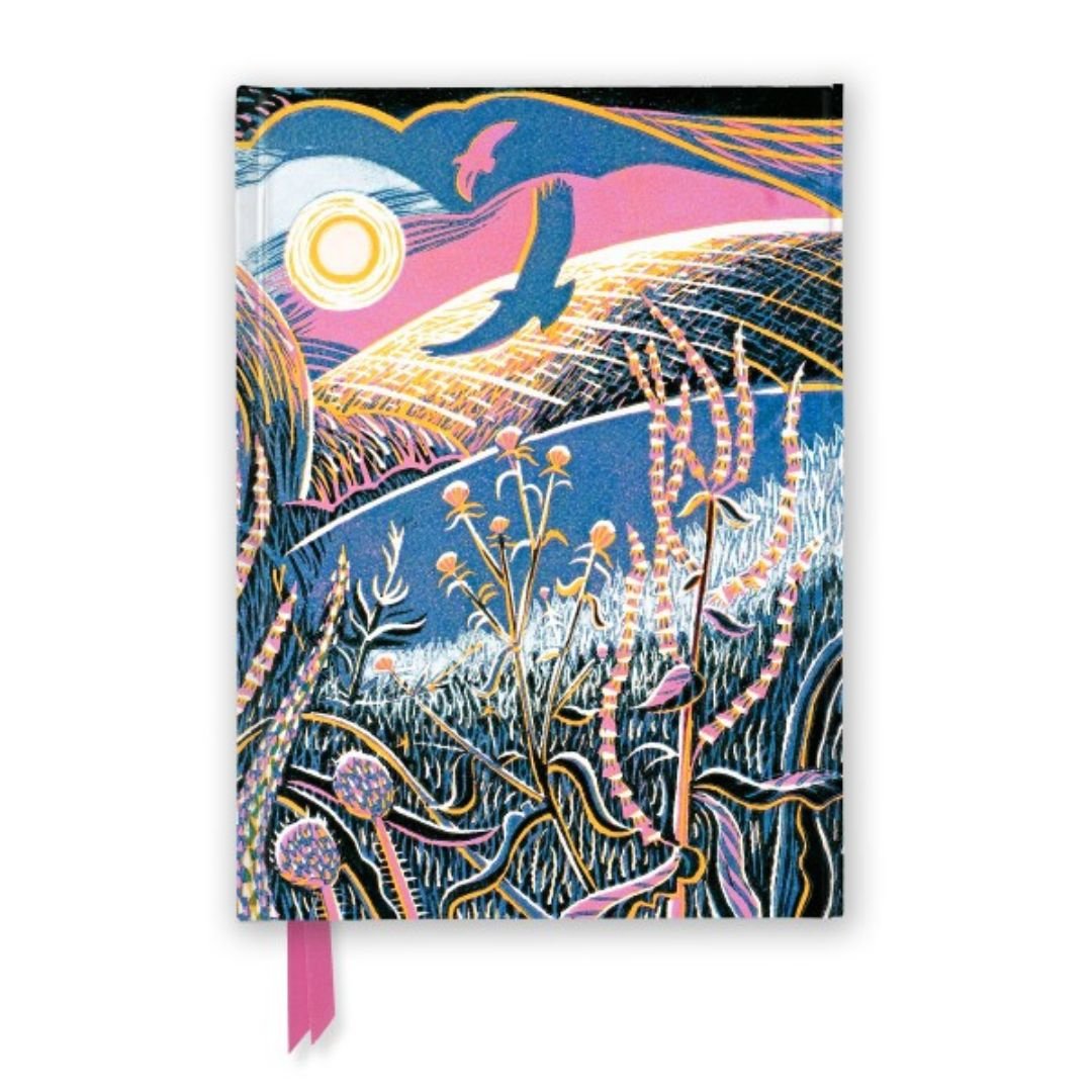 Annie Soudain Wayside Winter A5 Foiled Journal - Flame Tree