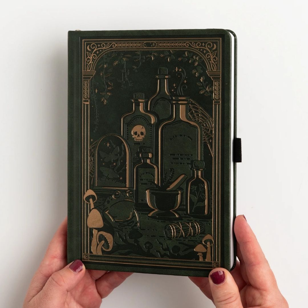Apothecary Shelf Dot Grid Journal - B6 - Archer & Olive