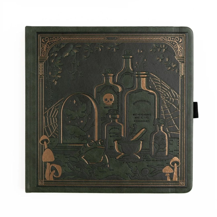 Apothecary Shelf Dot Grid Journal - Square - Archer & Olive