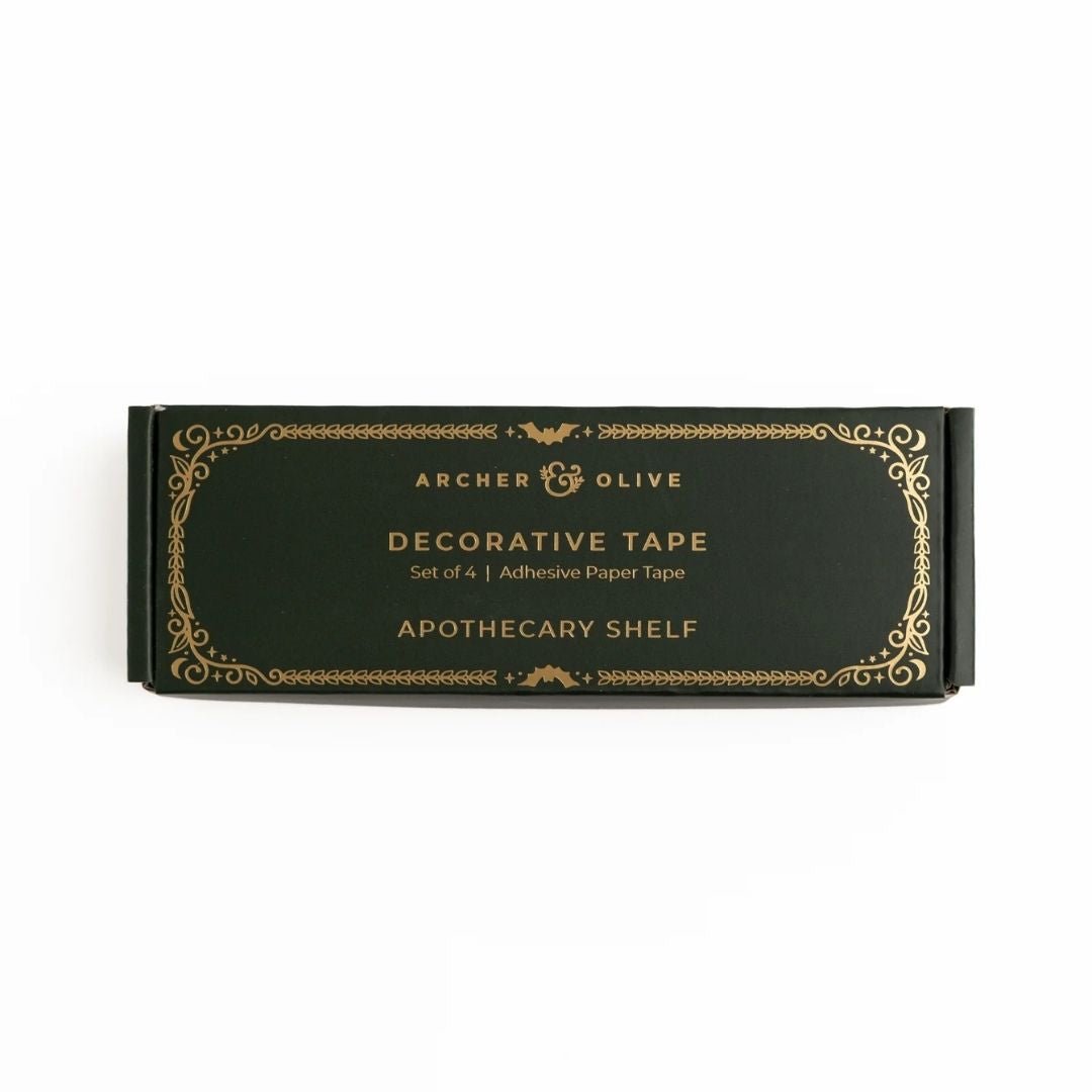 Apothecary Shelf Washi Tape Set - Archer & Olive