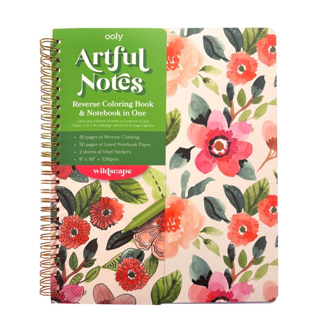Artful Notes Notebook - Wildscape - Ooly
