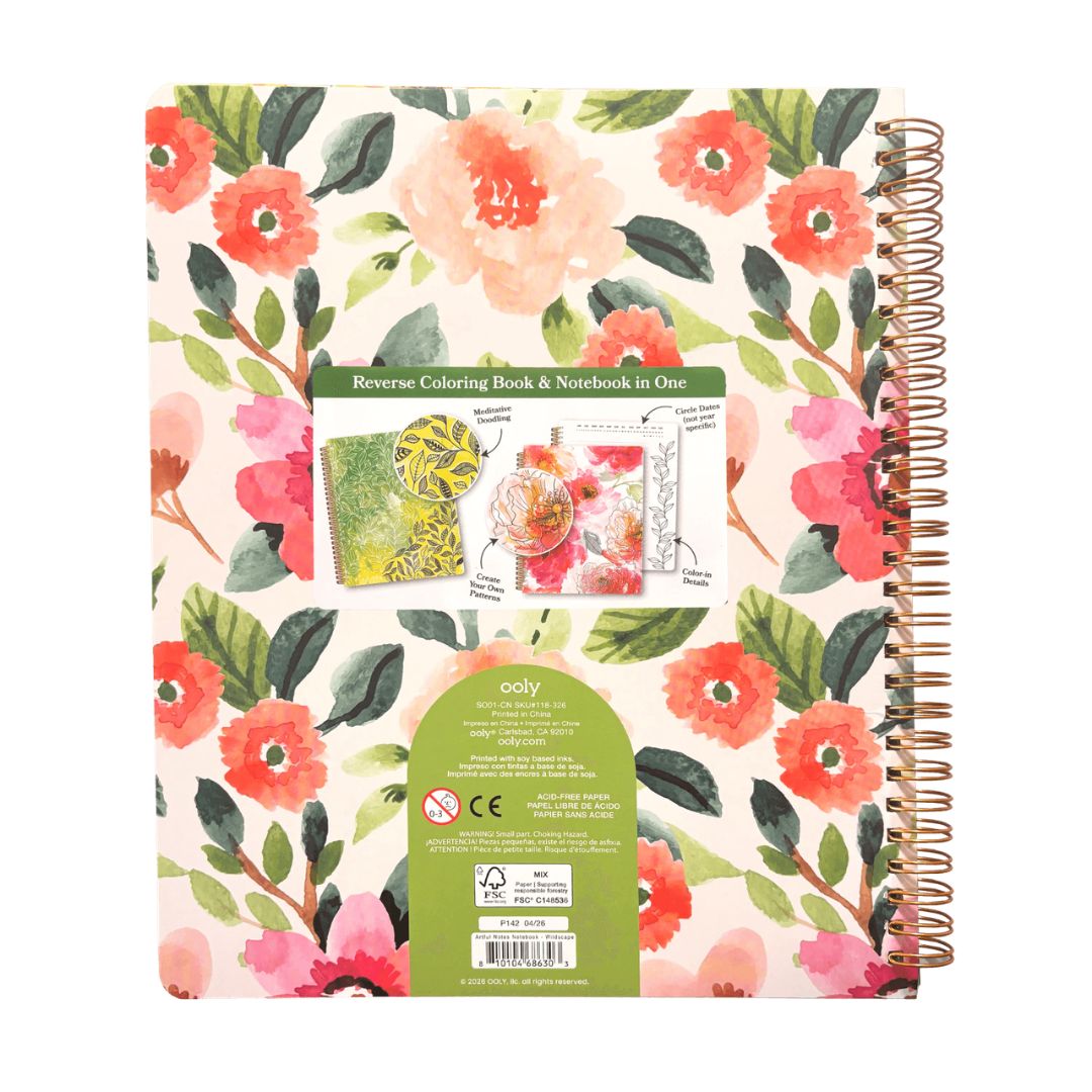 Artful Notes Notebook - Wildscape - Ooly