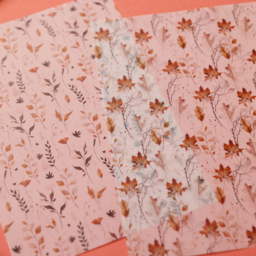 Autumn Leaves Stationery Rowan Berry Box - Under the Rowan Trees