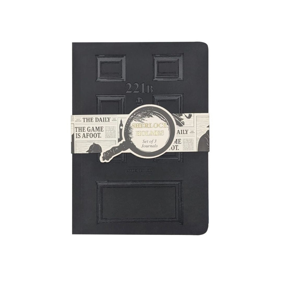 B6 Notebooks Sherlock Holmes Set of 3 - Portico Designs