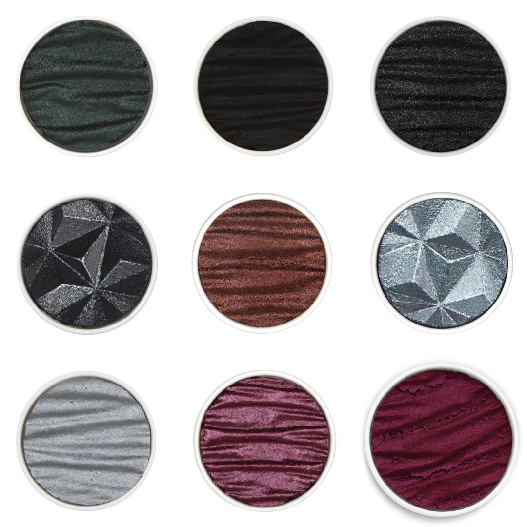Black Tones Coliro Pearlcolors-Calligraphy Inks-Coliro-Black Pearl