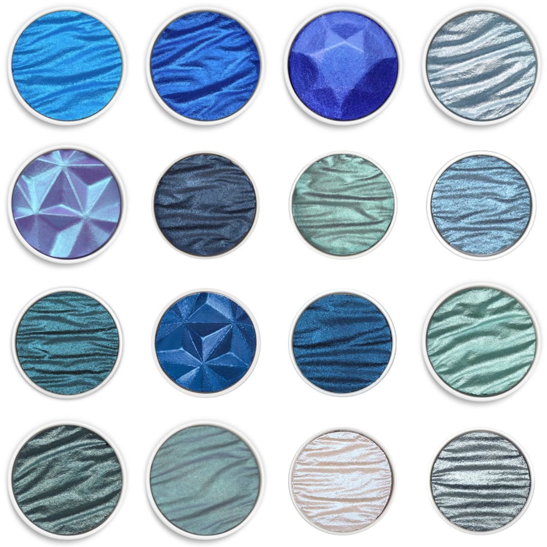 Blue Tones Coliro Pearlcolors-Calligraphy Inks-Coliro-Blue Green