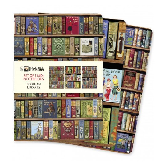 Bodleian Libraries Midi Notebook Collection - Flame Tree - Under the Rowan Trees