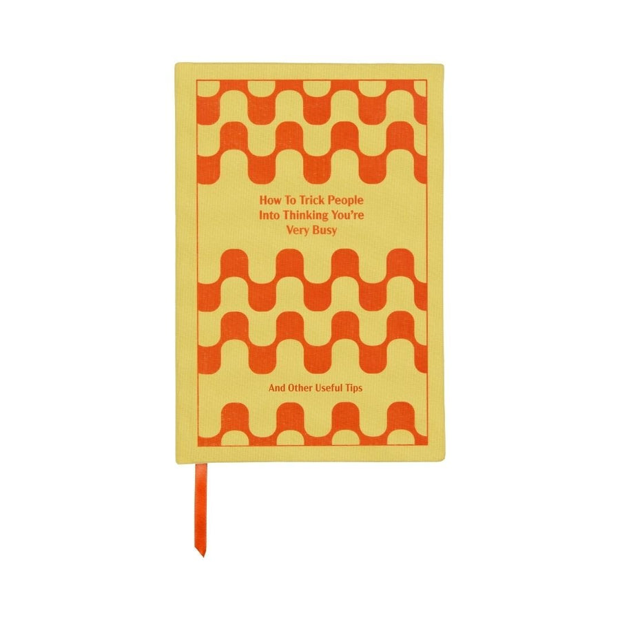Bookcloth Lined Journal - Self Help Collection - How to Trick People - Designworks Collective