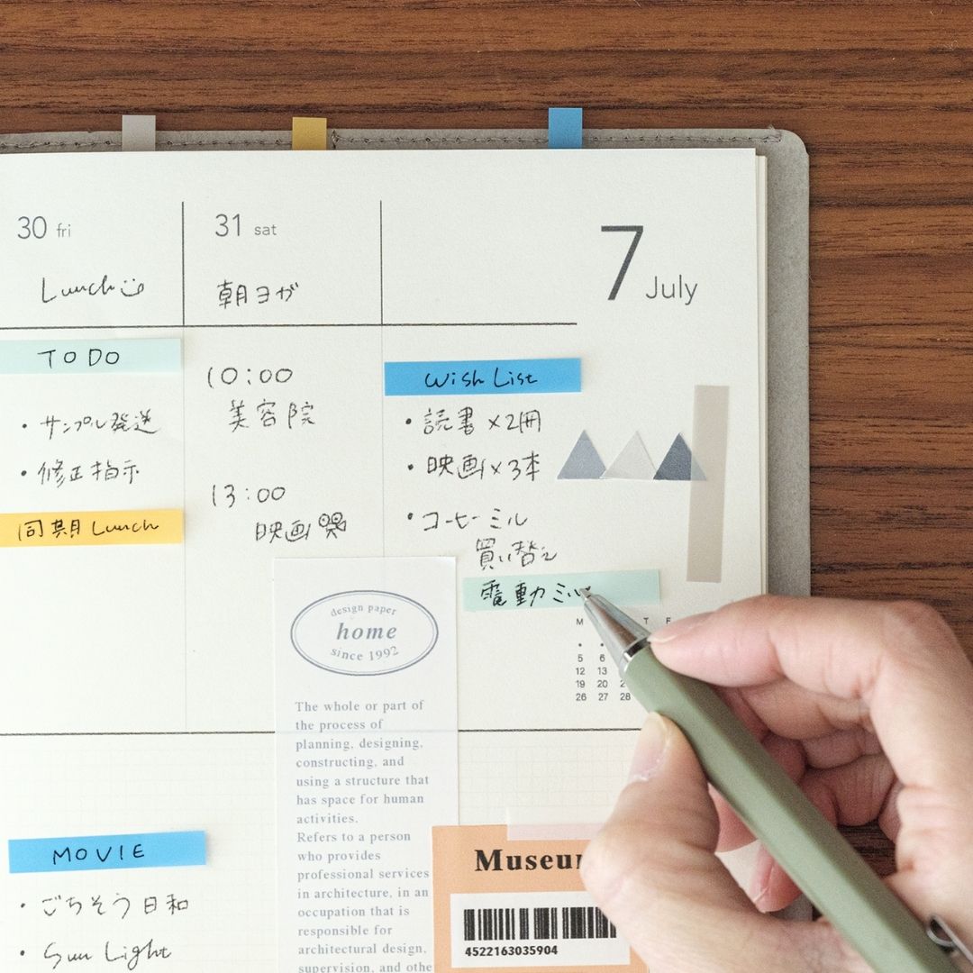 Bookmark Sticky Notes Coco Fusen - Light Blue S - Kanmido