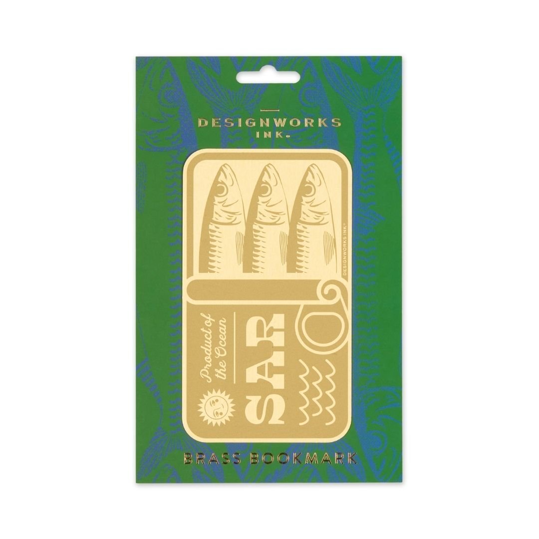 Metal Bookmarks-Bookmarks-Designworks Collective-Sardines