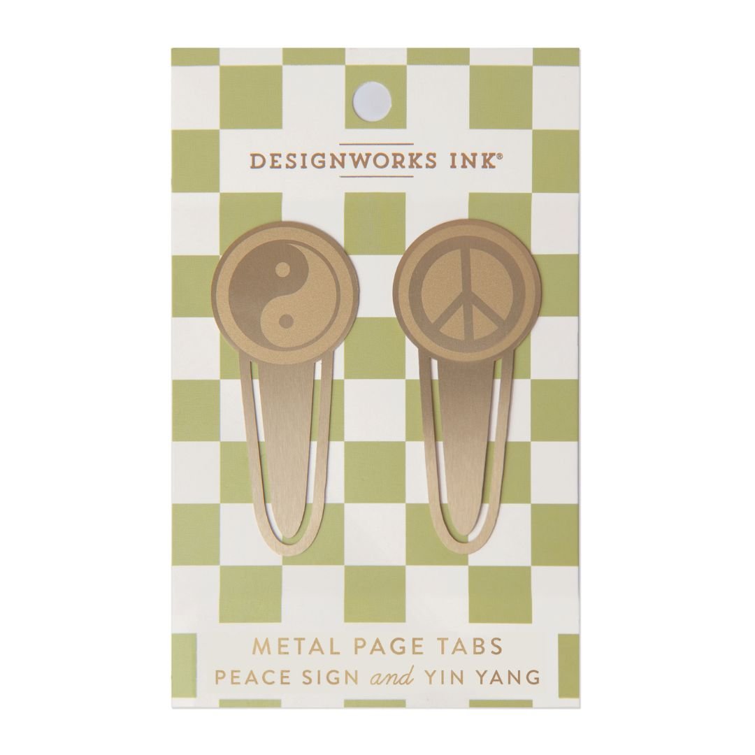 Brass Page Markers-Bookmarks-Designworks Collective-Fleurs