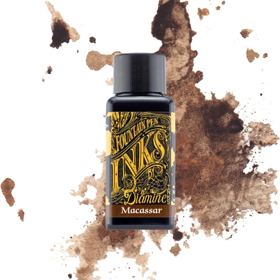 Browns Diamine Fountain Pen Inks 30ml - Macassar