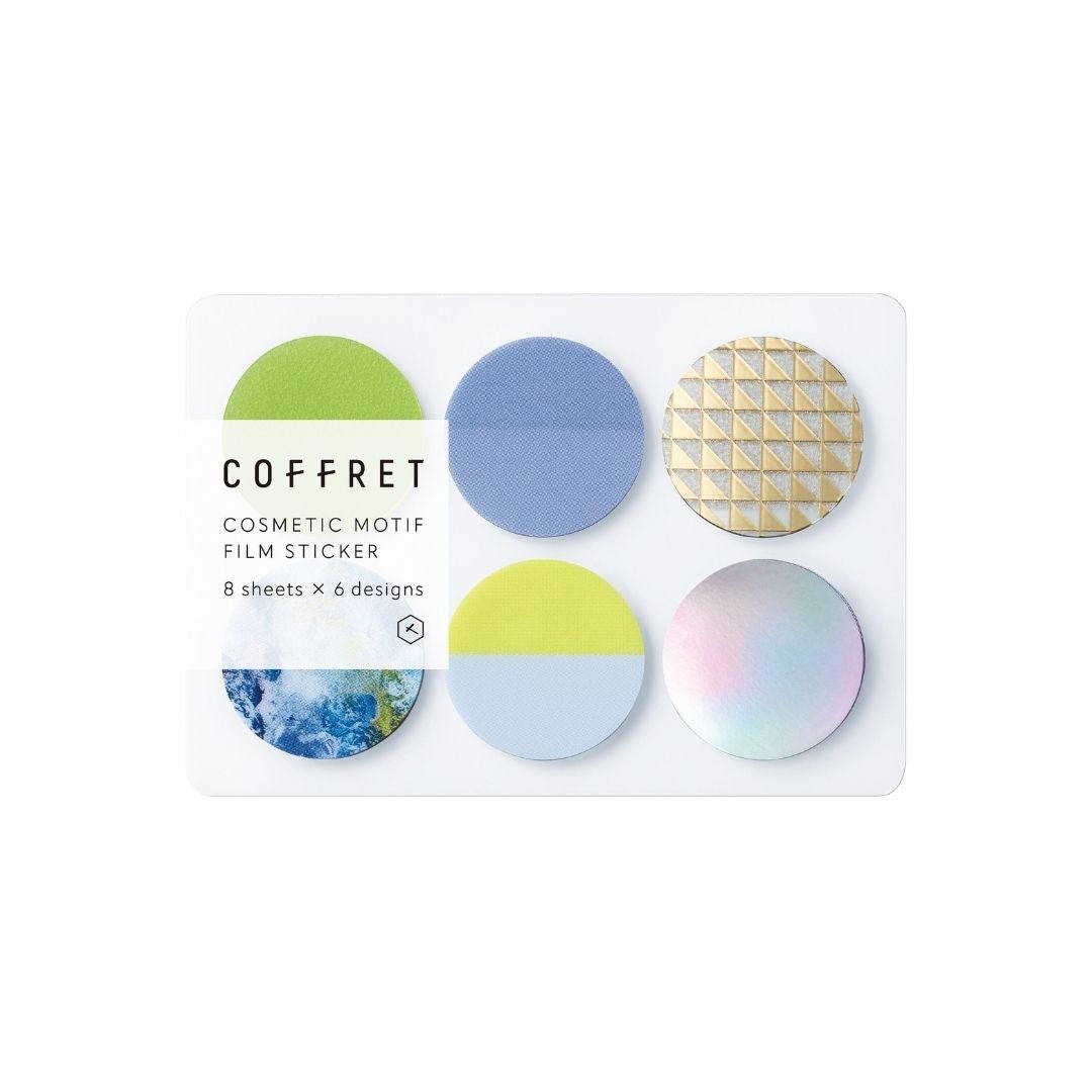 Chiffon Yellow Coffret Transparent Stickers-Stickers-King Jim-Circle