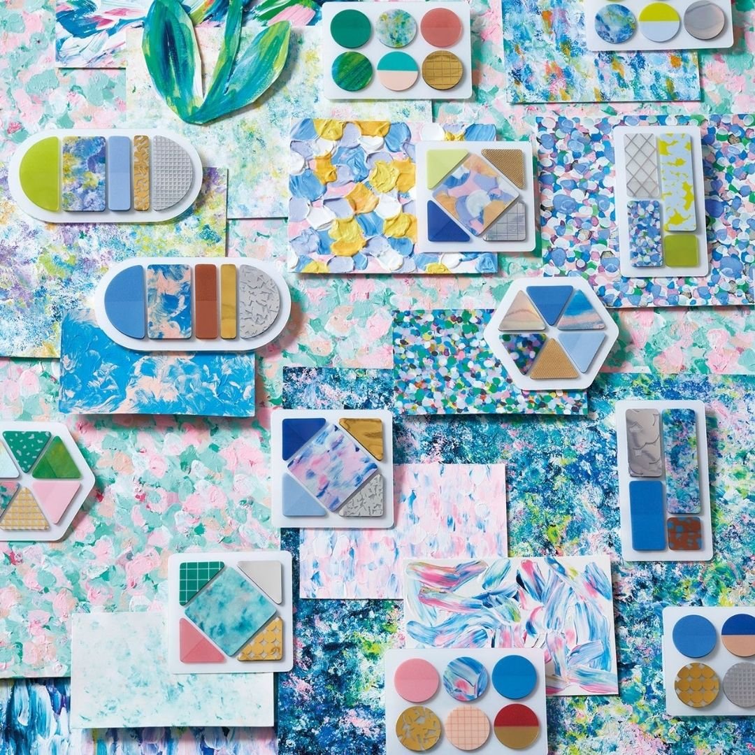 Chiffon Yellow Coffret Transparent Stickers-Stickers-King Jim-Bar