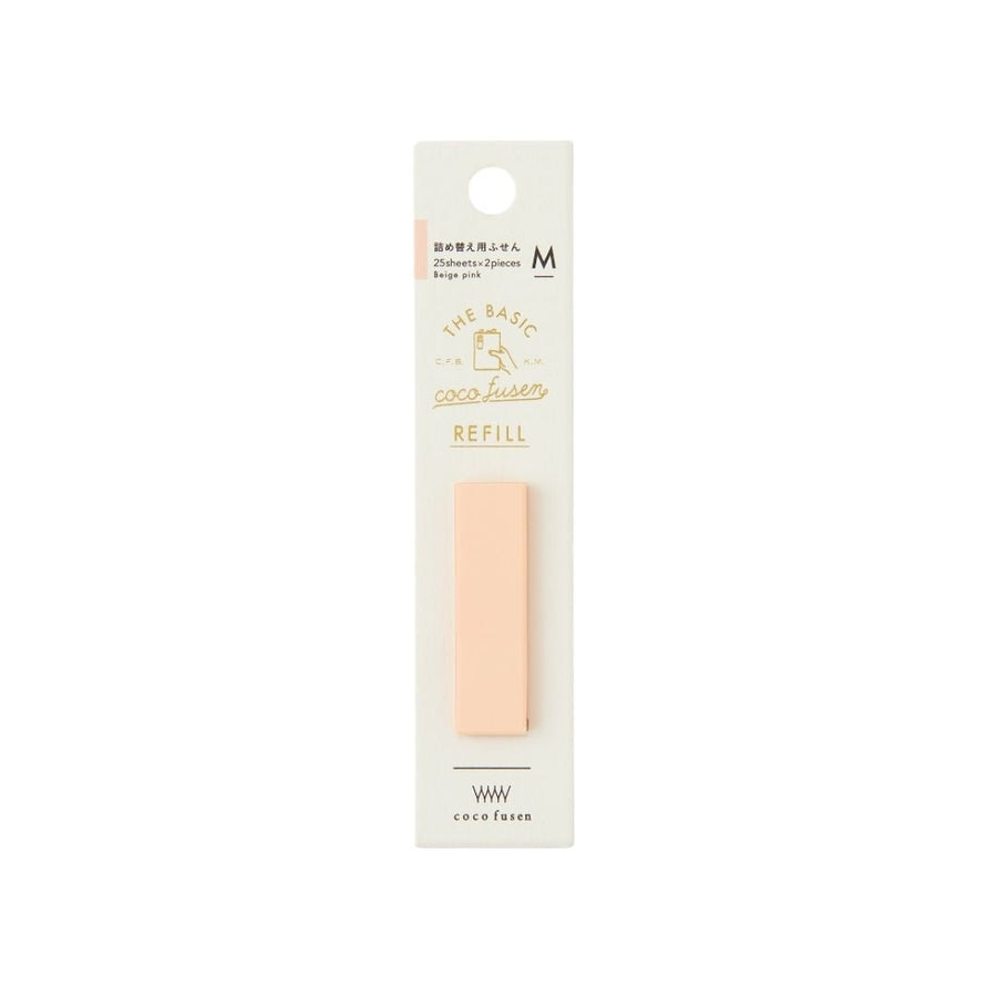 Coco Fusen Basic Sticky Note Refills - Medium - Kanmido