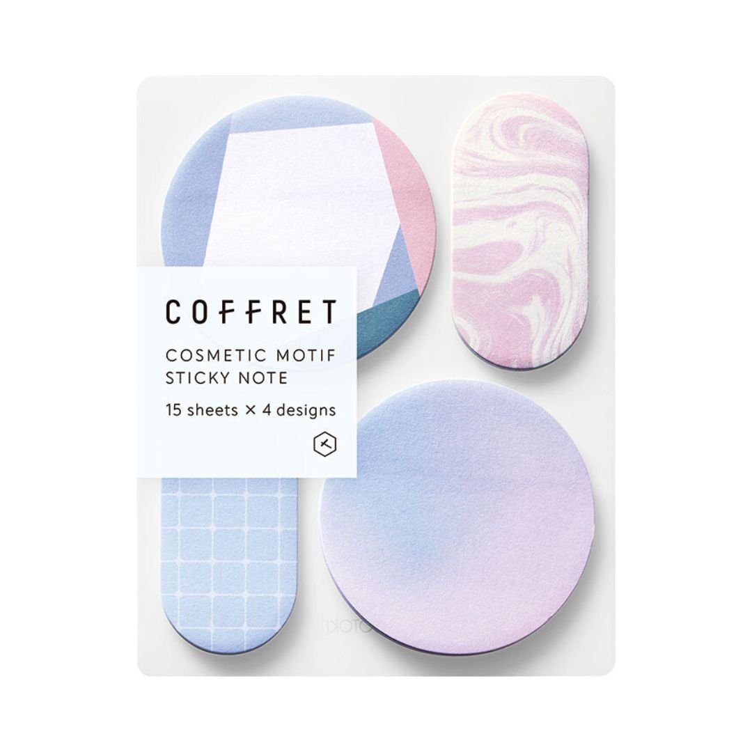 Coffret Sticky Notes - Lagoon Blue - King Jim