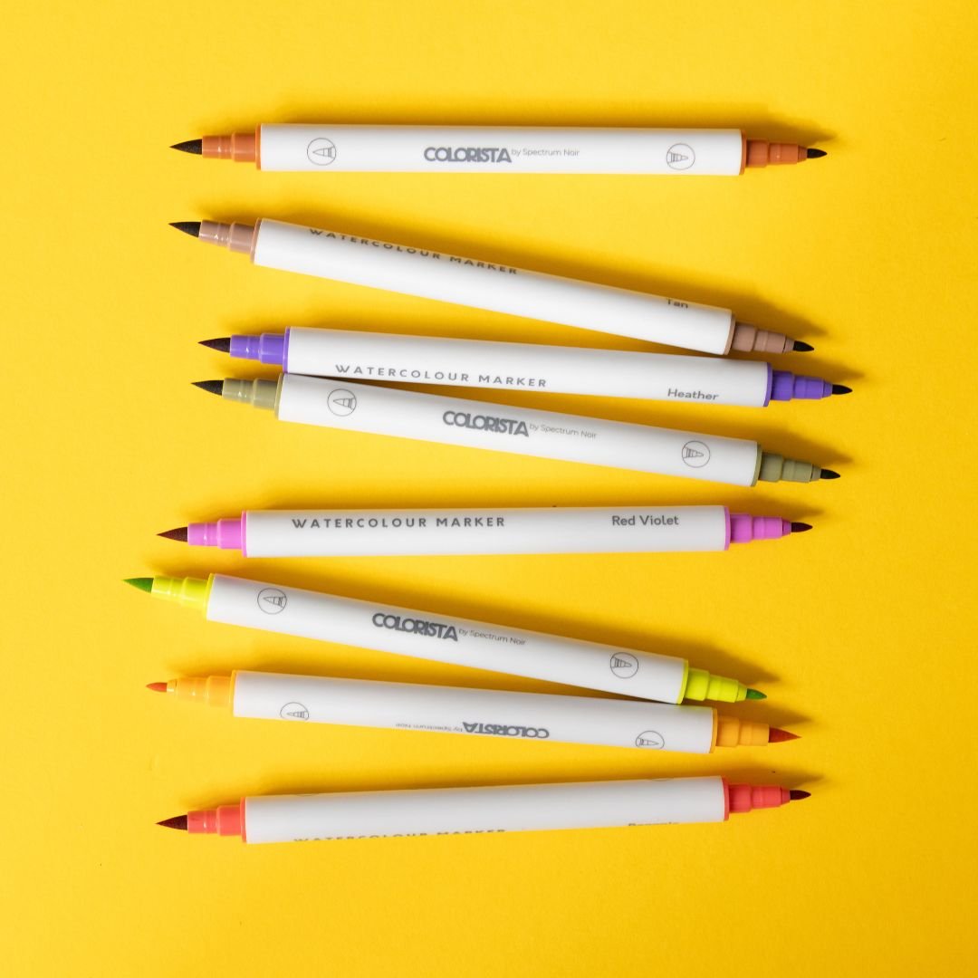 Colorista Watercolour Markers Dual Tip Botanic Colours