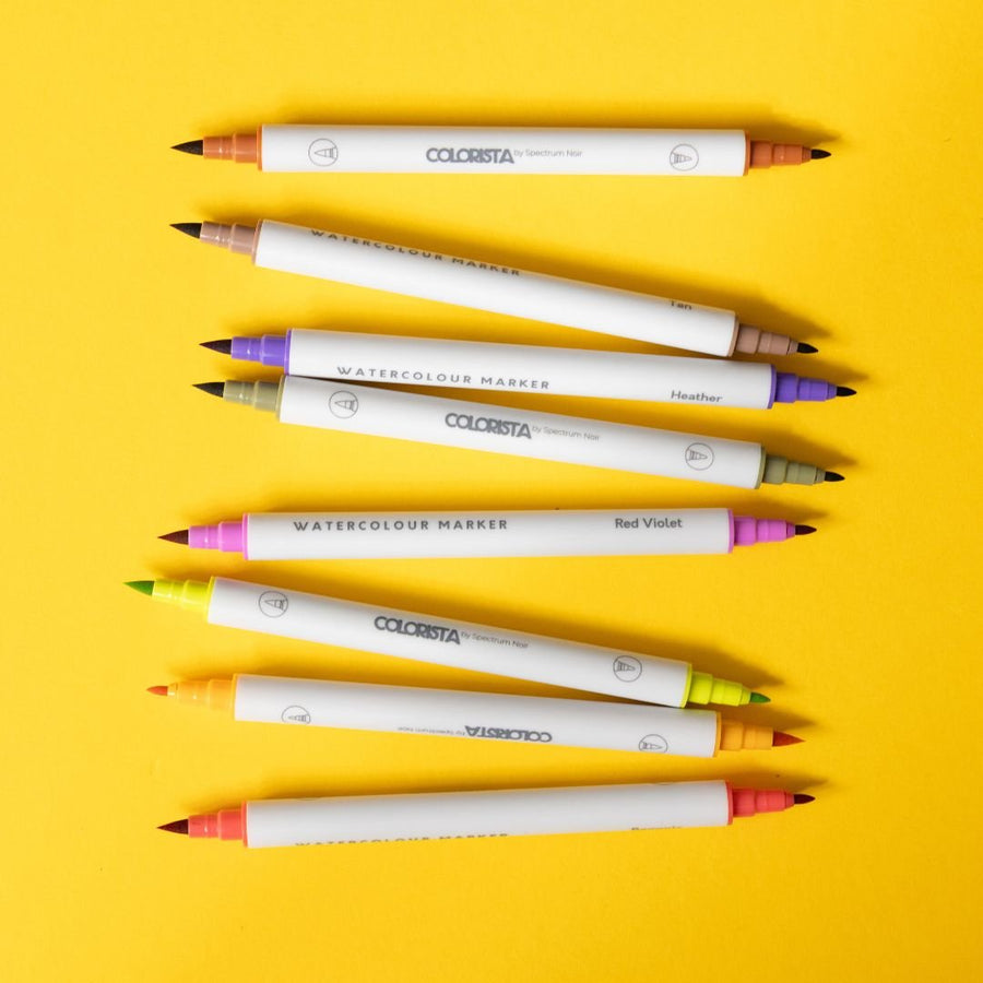 Colorista Watercolour Markers Dual Tip Botanic Colours