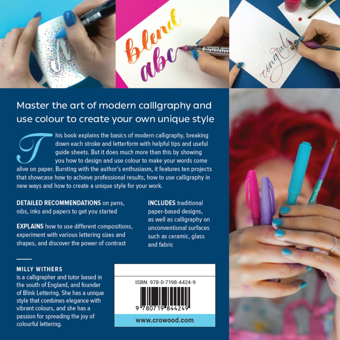 Colourful Modern Calligraphy - Book-Book-Blink Lettering-