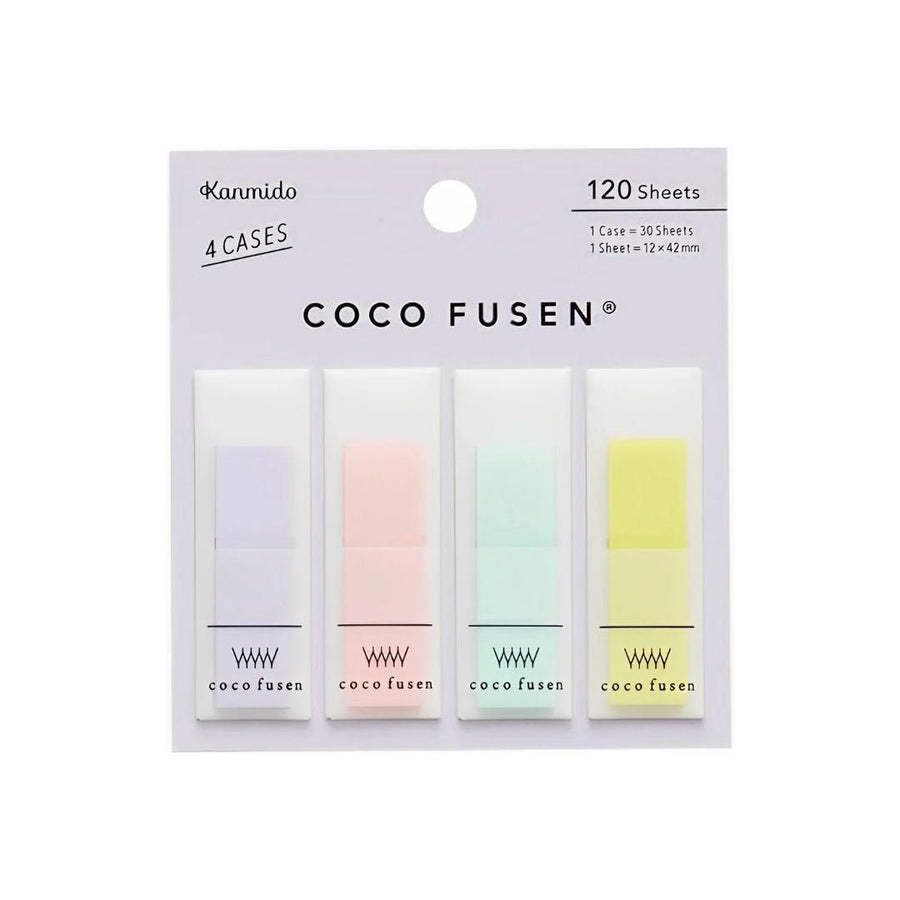 Colourful Sticky Notes Coco Fusen - Sherbet M - Kanmido