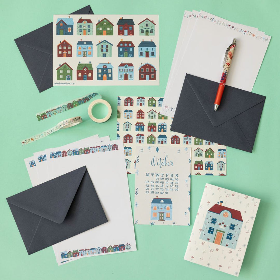Cosy Abodes Sticker Sheets - Under the Rowan Trees