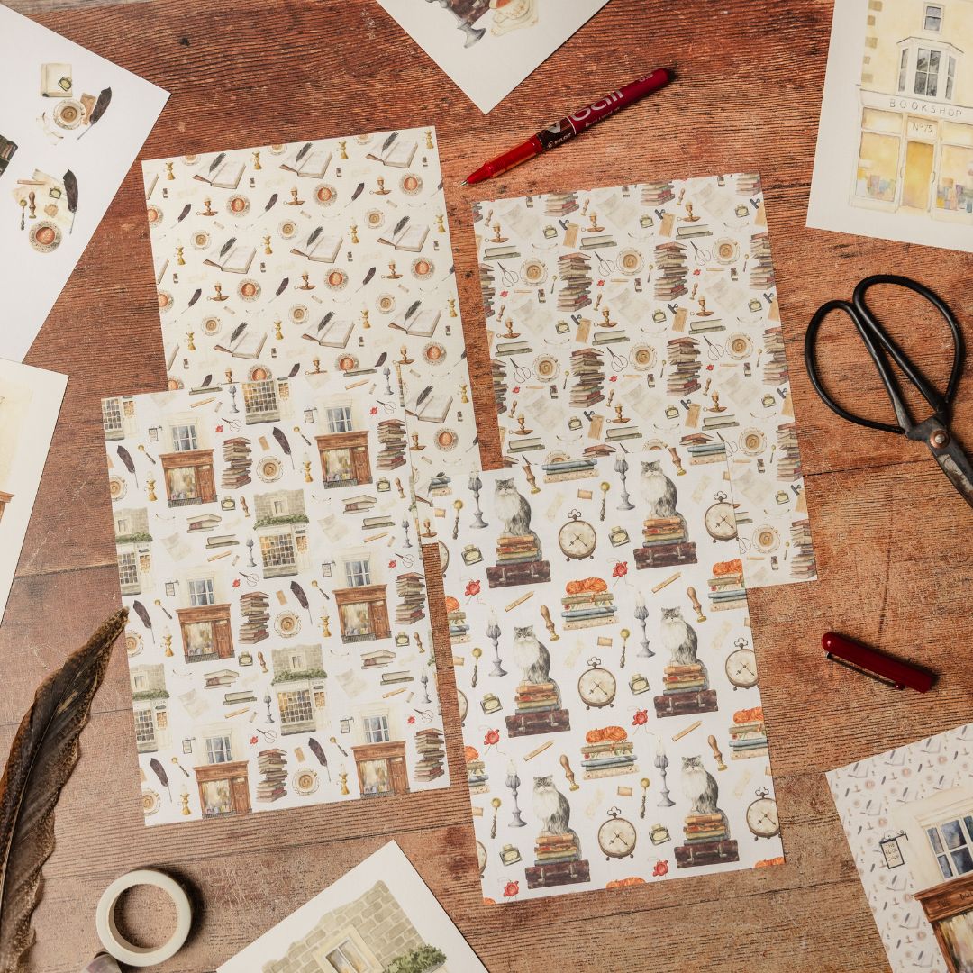 Cosy Bookshop Stationery Rowan Berry Box - Under the Rowan Trees