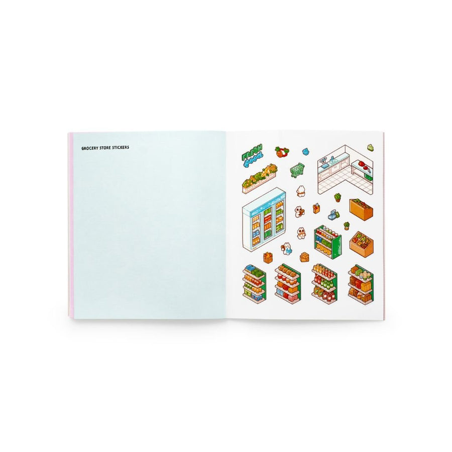 Cute n Cozy Sticker Therapy Book - Skittledog