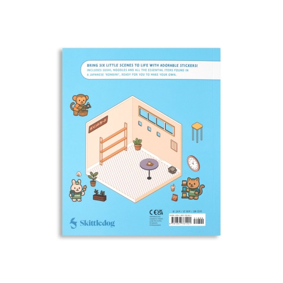Cute n Cozy Sticker Therapy: Convenience Stores - Skittledog