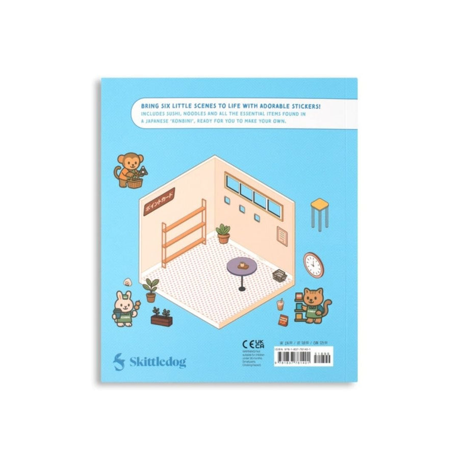 Cute n Cozy Sticker Therapy: Convenience Stores - Skittledog