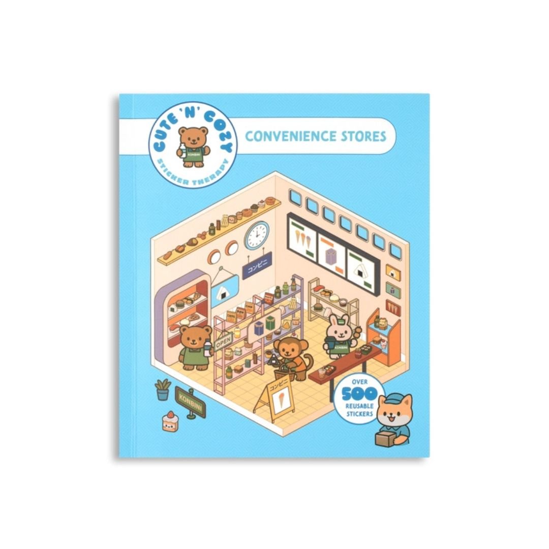 Cute n Cozy Sticker Therapy: Convenience Stores - Skittledog