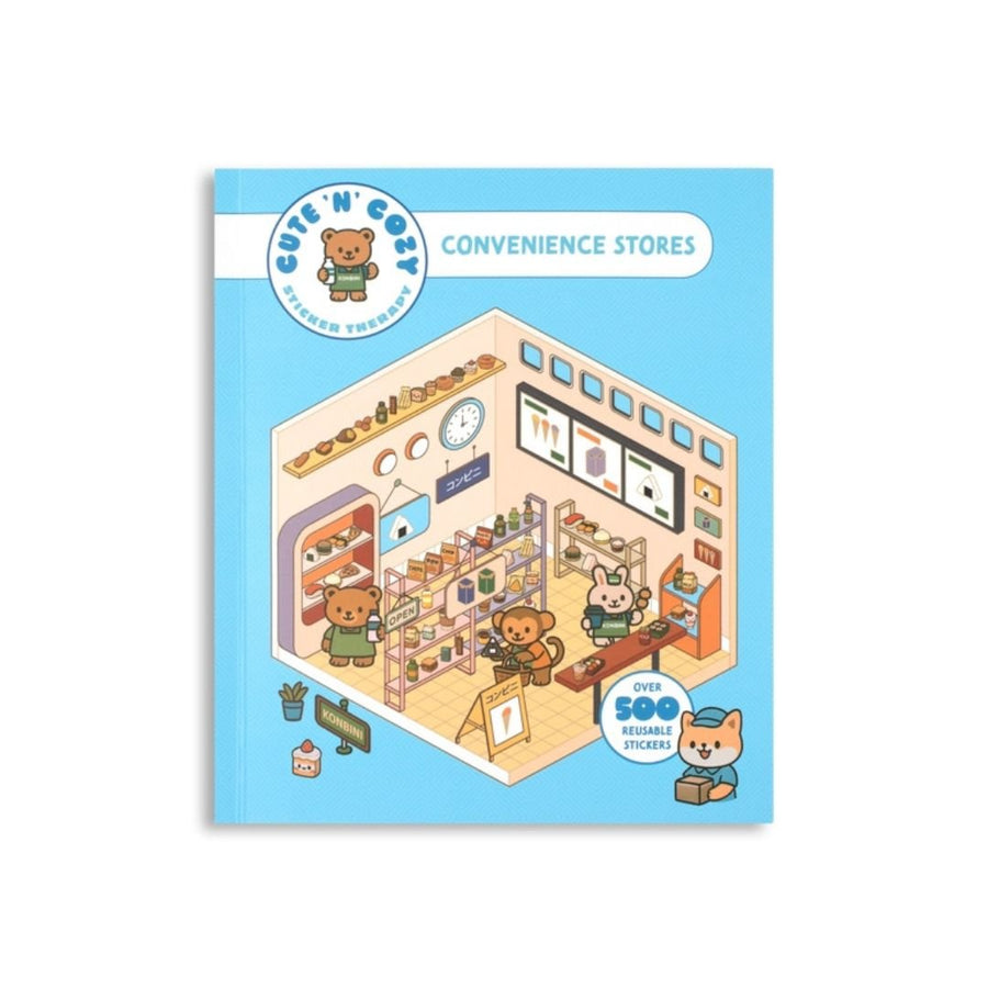 Cute n Cozy Sticker Therapy: Convenience Stores - Skittledog