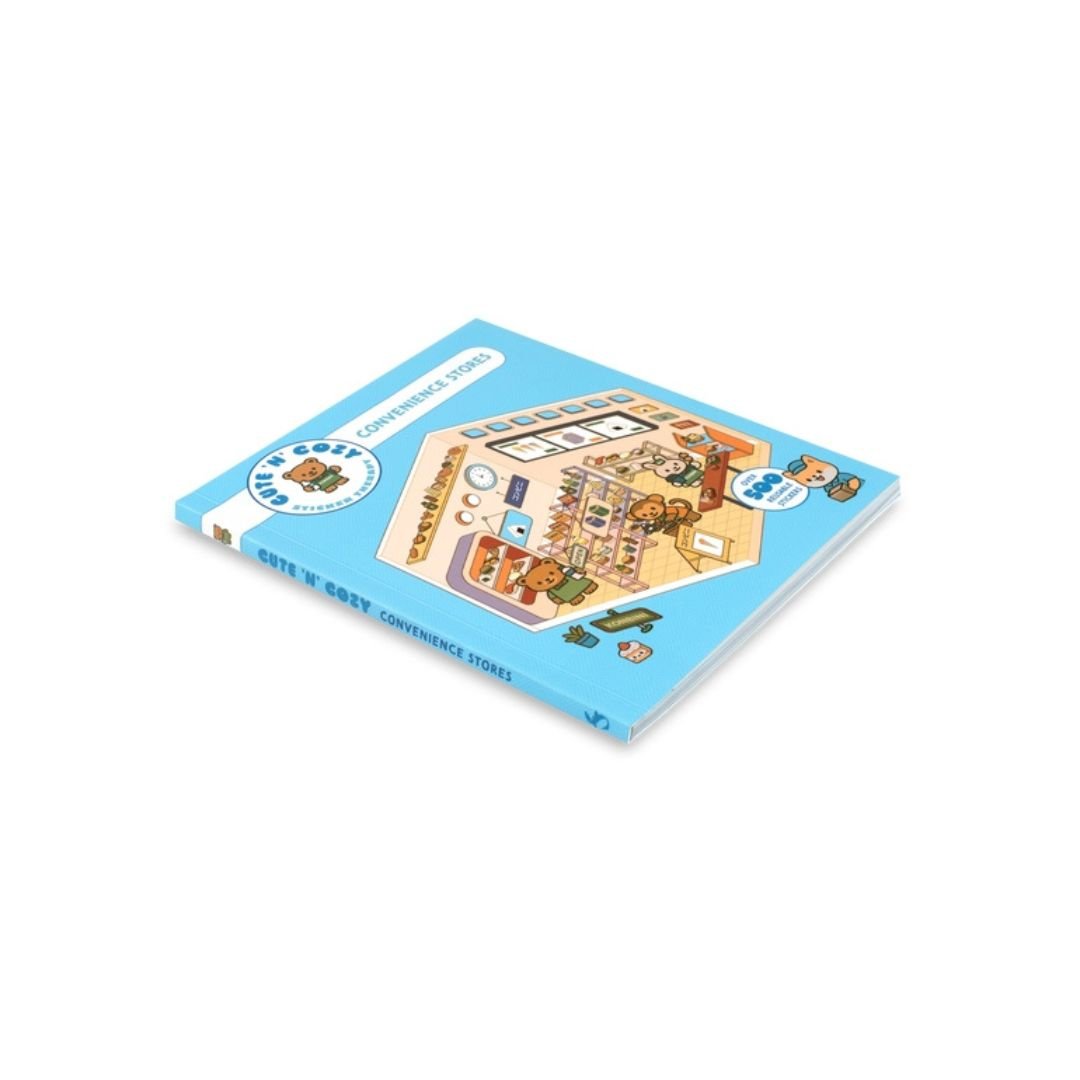 Cute n Cozy Sticker Therapy: Convenience Stores - Skittledog