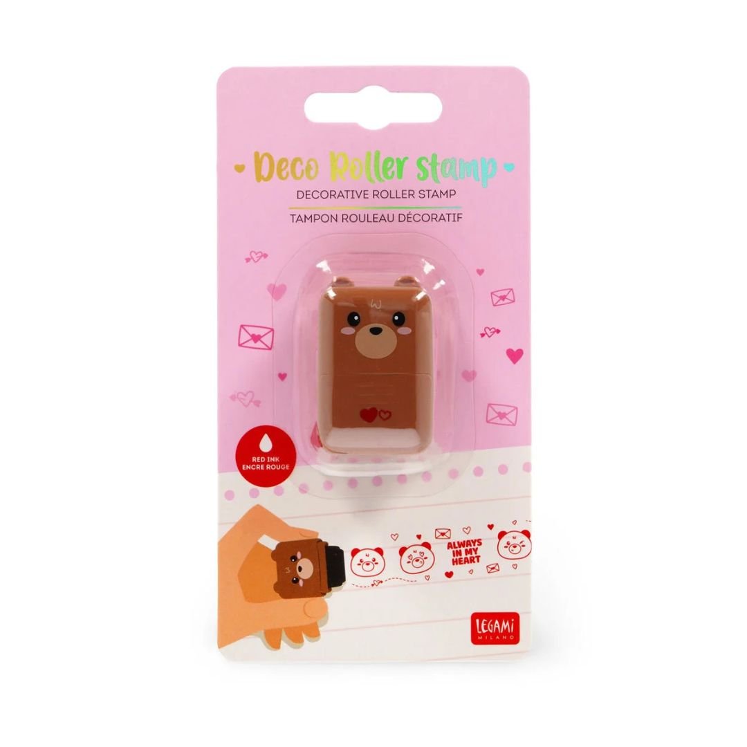 Decorative Roller Stamp - Teddy Bear - Legami