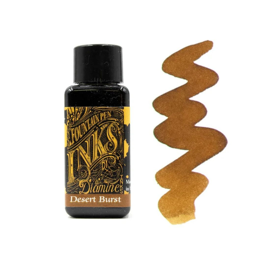 Browns Diamine Fountain Pen Inks 30ml - Desert Burst