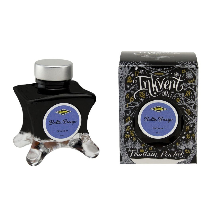 Diamine 50ml Fountain Pen Ink - Black Inkvent Edition - Baltic Breeze