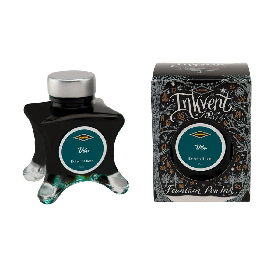Diamine 50ml Fountain Pen Ink - Black Inkvent Edition - Vibe
