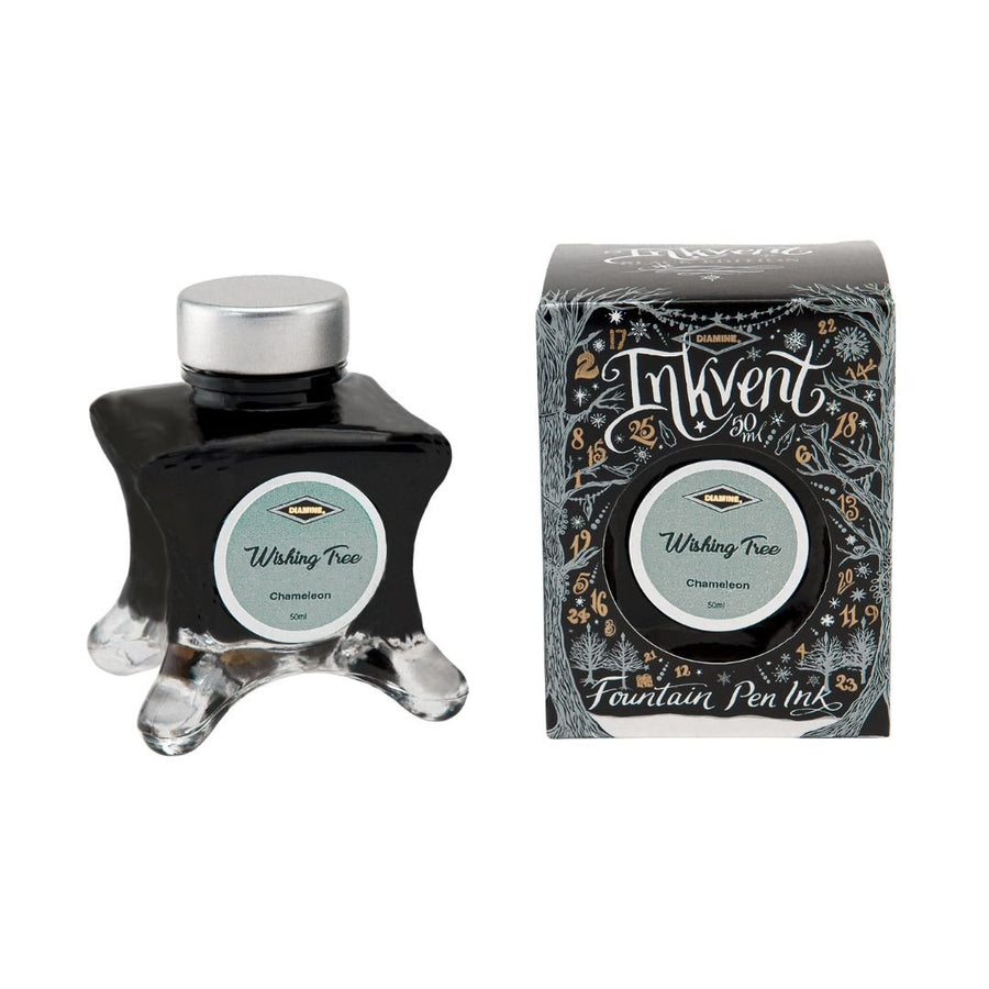 Diamine 50ml Fountain Pen Ink - Black Inkvent Edition - Wishing Tree
