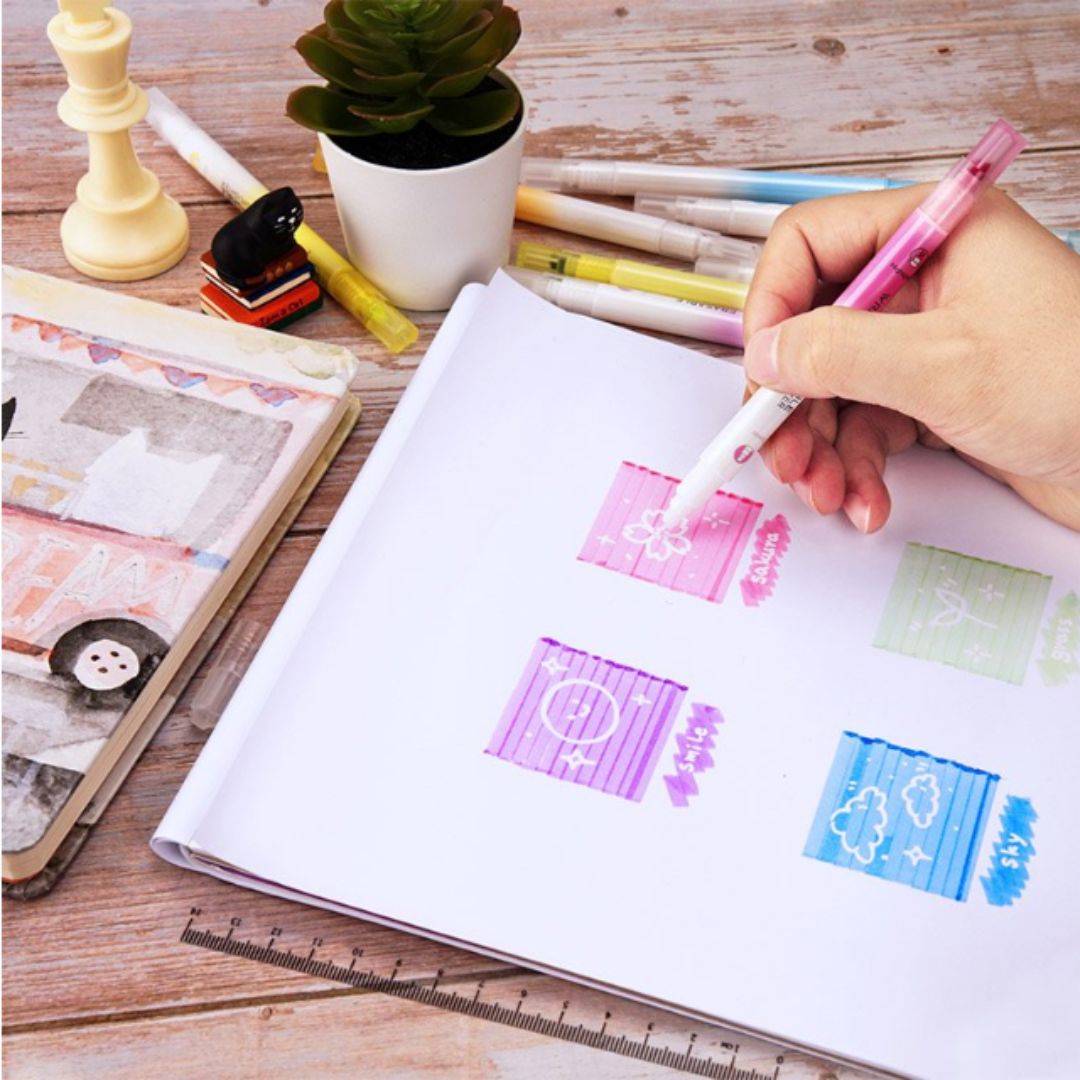Erasable Highlighters - Writech-Doodling