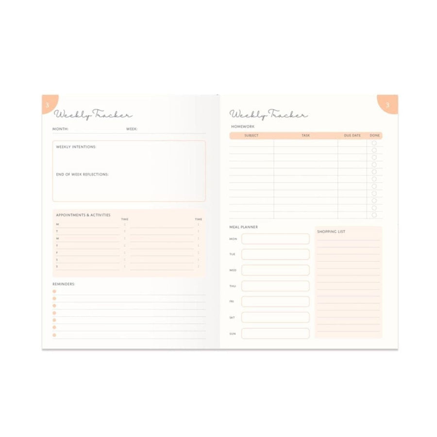Family Moments Guided Organiser Planner - Portico Designs