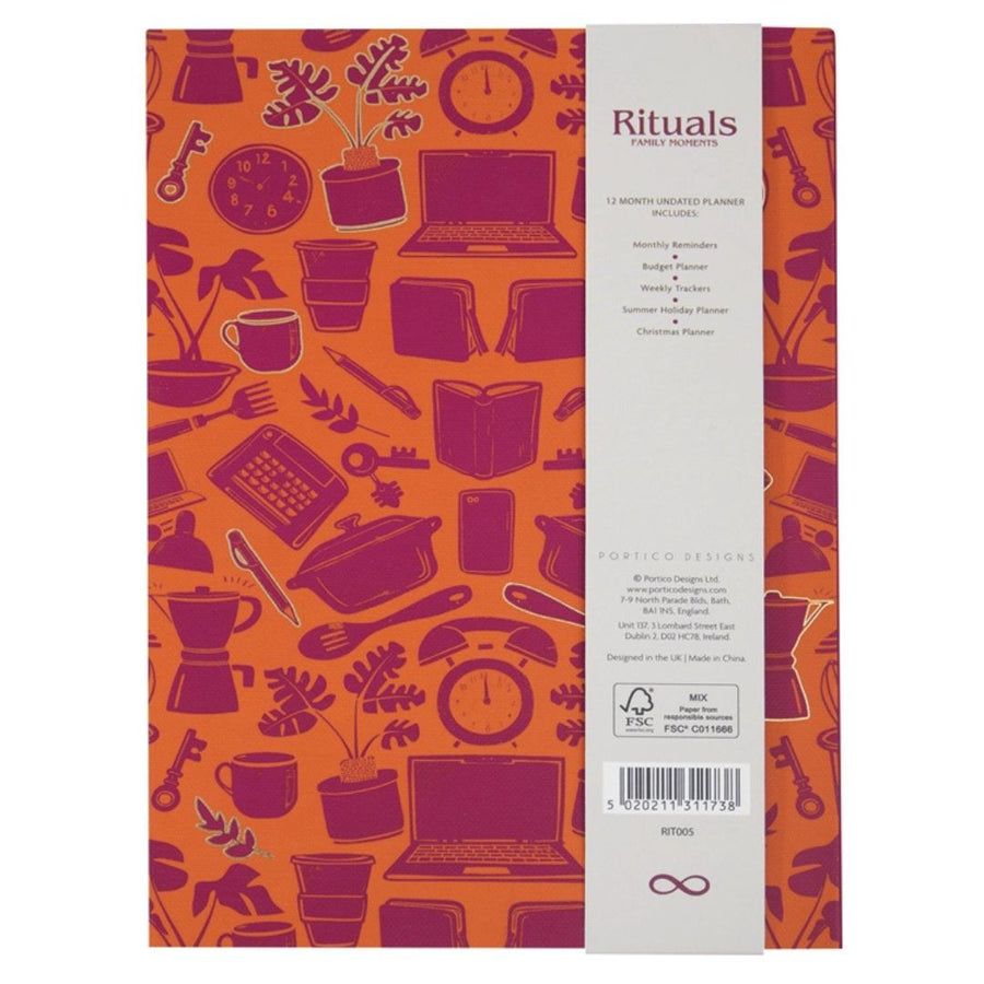 Family Moments Guided Organiser Planner - Portico Designs