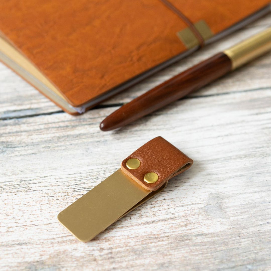Faux Leather Pen Loop-Pen Loops-Under the Rowan Trees-