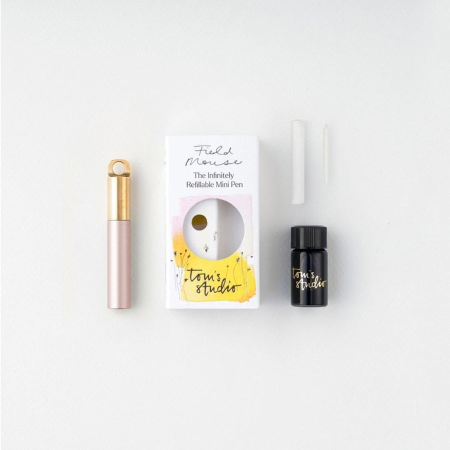 Field Mouse Tiny Refillable Pen - Tom's Studio - Blush - Tom's Studio