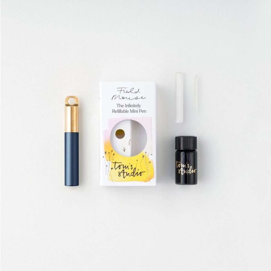 Field Mouse Tiny Refillable Pen - Tom's Studio - Midnight - Tom's Studio