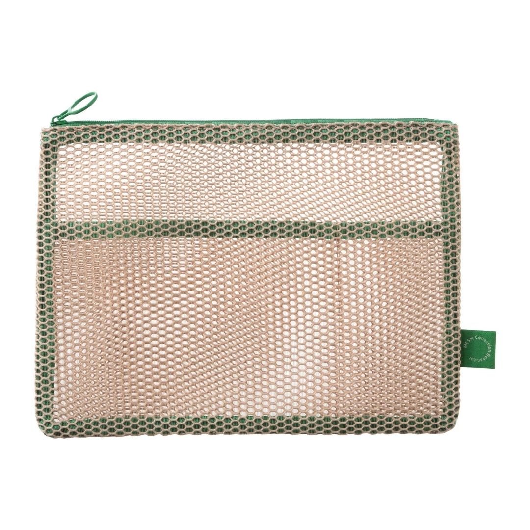 Flat A5 Mesh Pouch - Sand Beige - Mark's Inc.