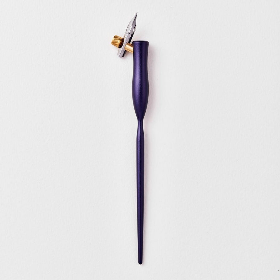 Flourish Oblique Calligraphy Dip Pen-Pens-Tom's Studio-Black
