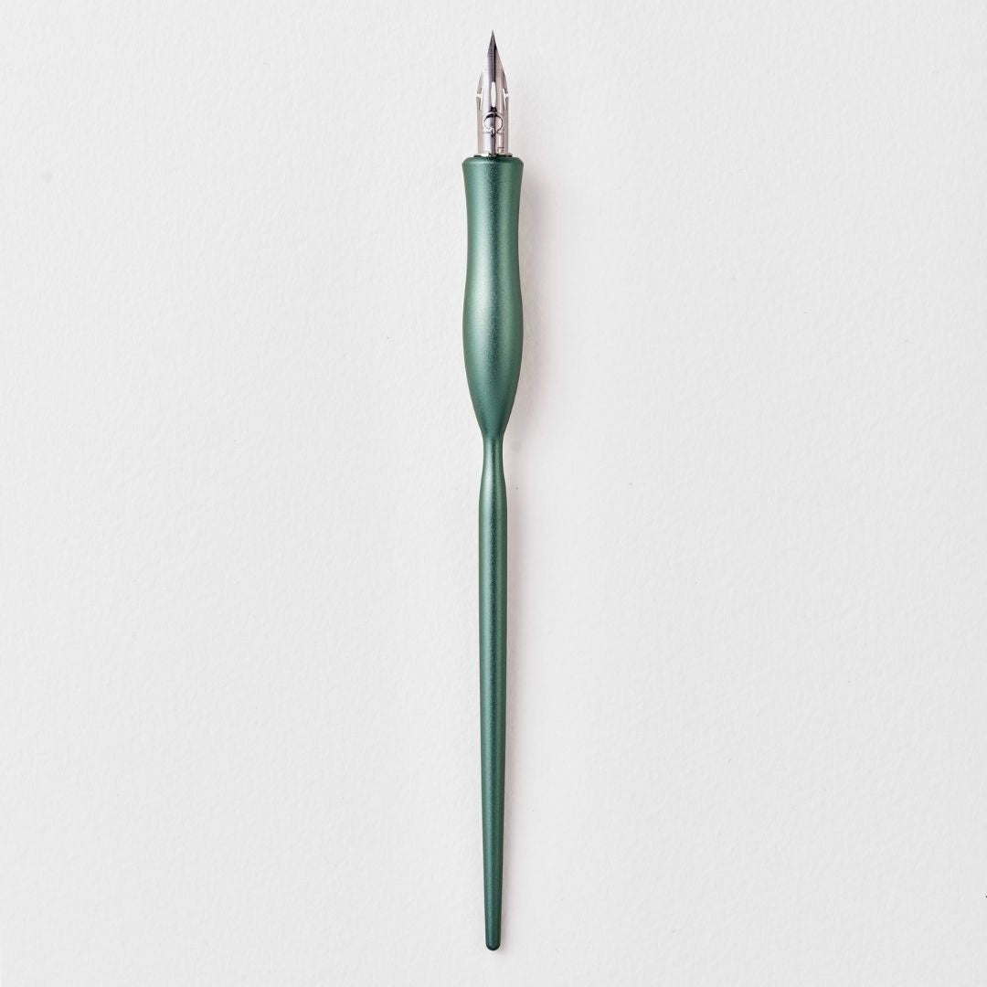 Flourish Straight Calligraphy Dip Pen-Pens-Tom's Studio-Black