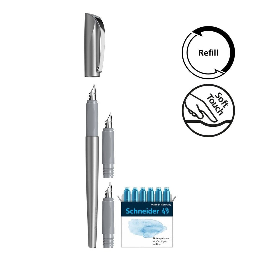 Fountain Pen Callissima Gift Set Anthracite - Schneider