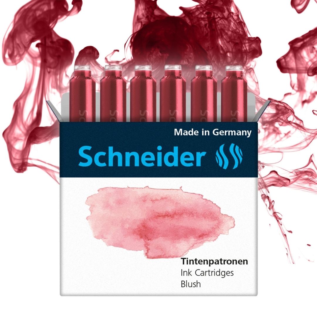 Fountain Pen Ink Cartridges Pastel - Schneider - Blush - Schneider